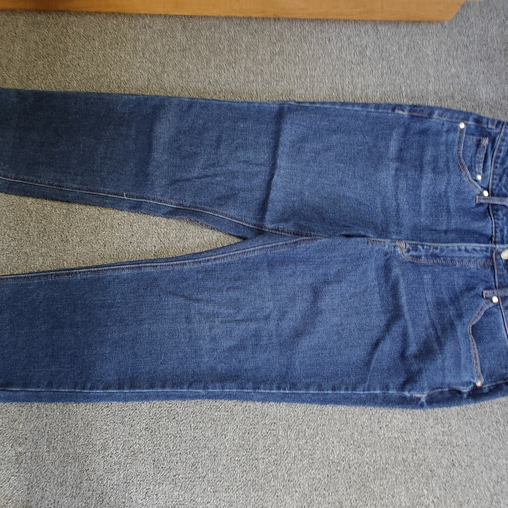Seven7 Dark Blue Denim Jeans